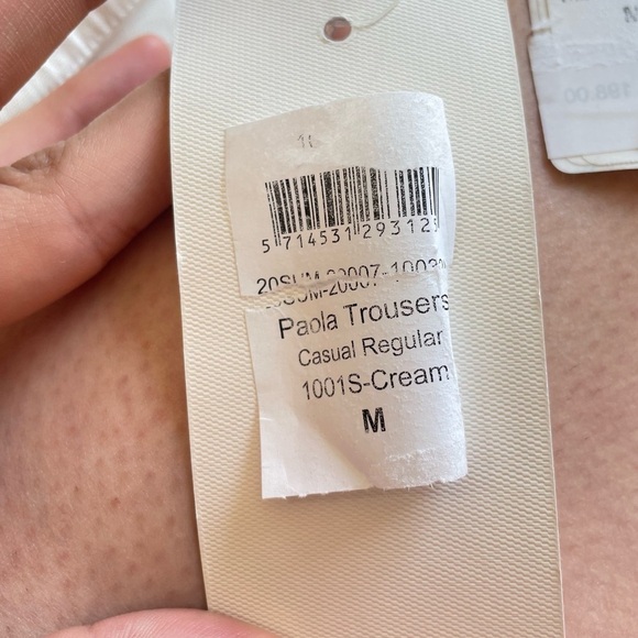 Masai Paola Culotte White Pants - Picture 9 of 15